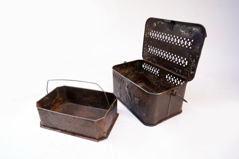 brasero calienta camas metal madera 14-24x25x18 1u